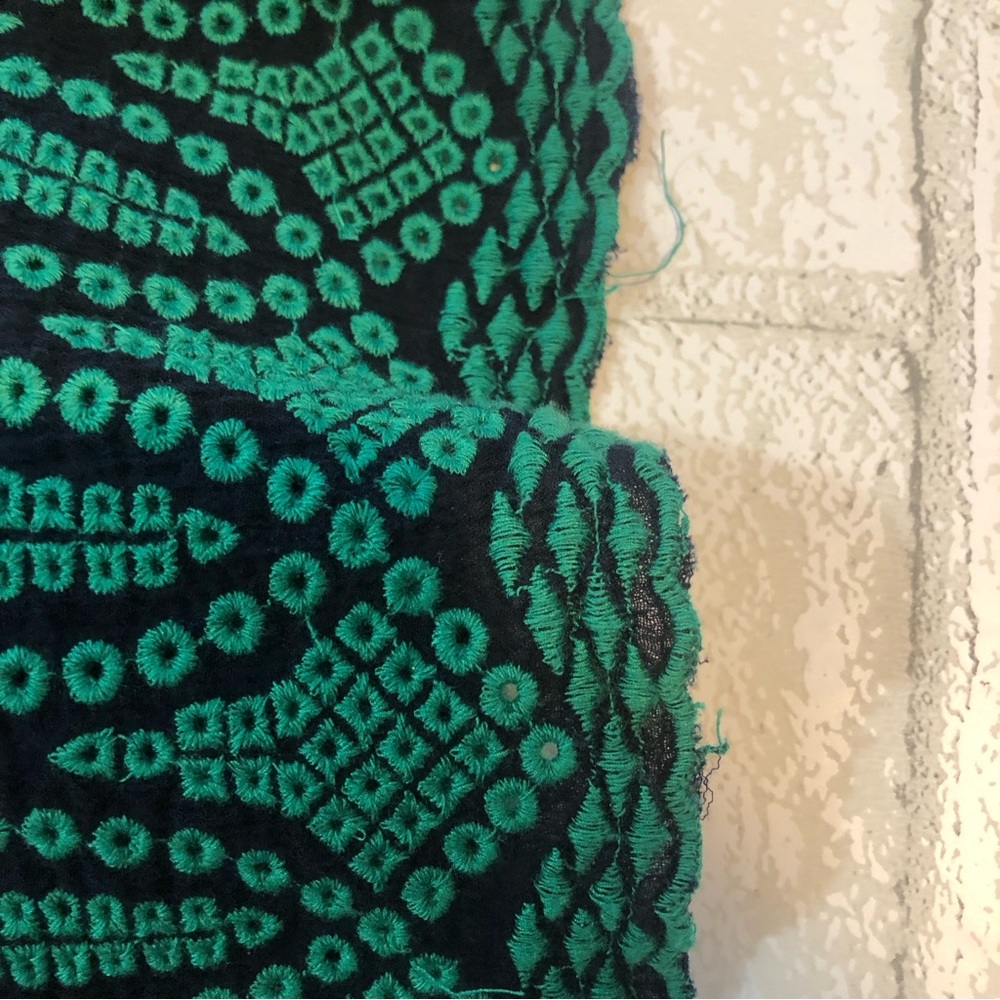 J. Crew Embroidered Gauze Eyelet Mini Skirt - Picture 3 of 11